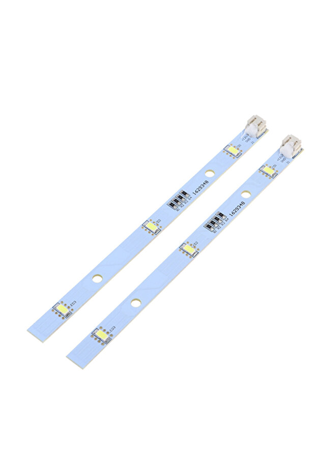 زوجان عشوائيان من شريط إضاءة LED للثلاجة بقوة 2 واط وتيار مستمر 12 فولت - متوافق مع E349766 MDDZ - 162A BCD