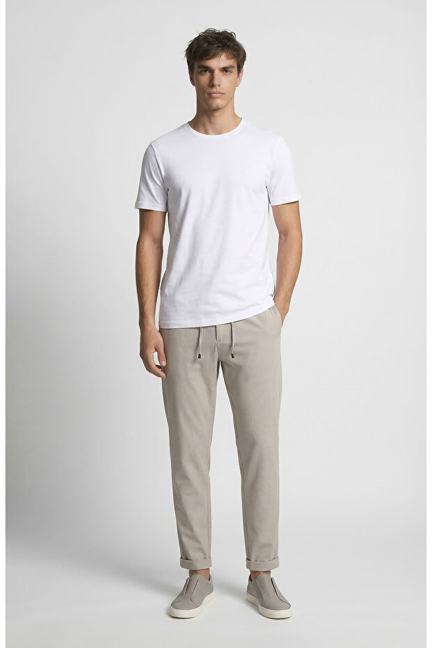 Beyaz Basic T-shirt