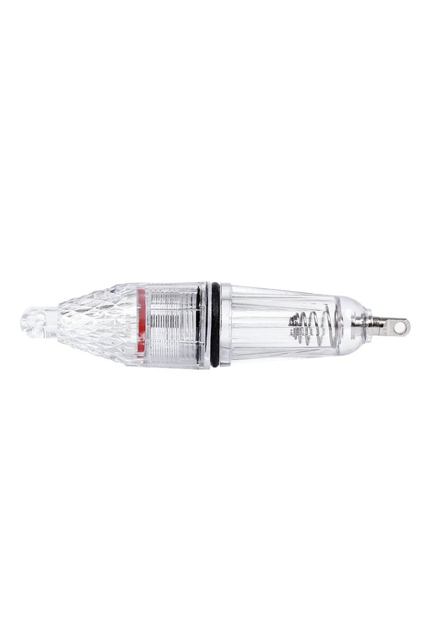 Red 1 Set of Battery Free LED Energy-Saving Fish Lure Light Boat for Sea Fishing, Freshwater Shrimp