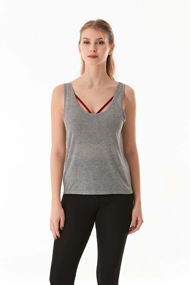 Basic Thick Strap Bodysuit - 1
