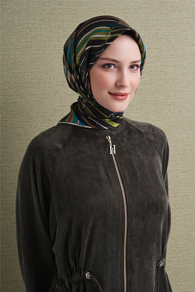 وشاح من الحرير الخالص 9616D 05