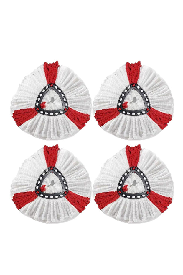 4 pcs Mop Replacement For O-cedar Easy Cleaning Head Microfiber Mop Cloth Pads Refills Mop Replacem
