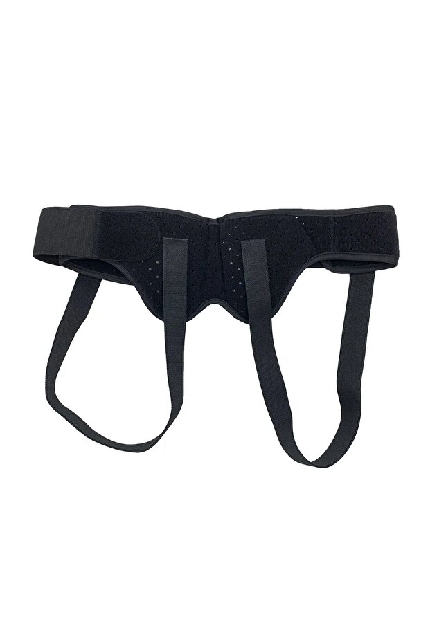 XL black Hernia Belt for Middle-Aged and Elderly Adults with Inguinal Hernia Hernia Belt Male Small