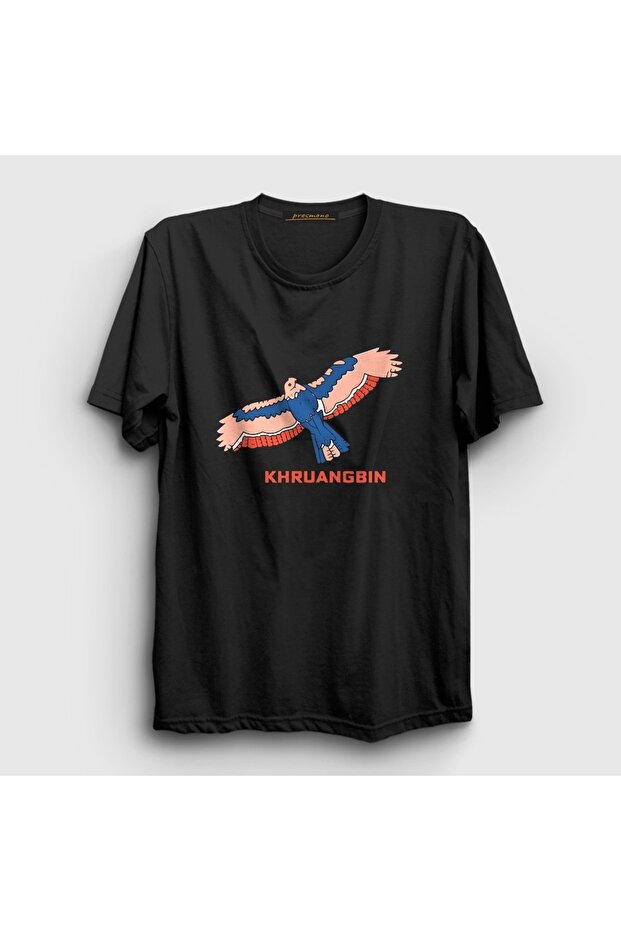 Unisex Black Mordechai Bird Khruangbin Rock T-Shirt 618393Tt