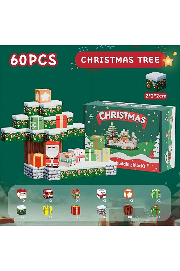 ZH017 60pcs Magnetic Building Blocks Mine World Magnet Cube for Stacking Construction Set Educate S