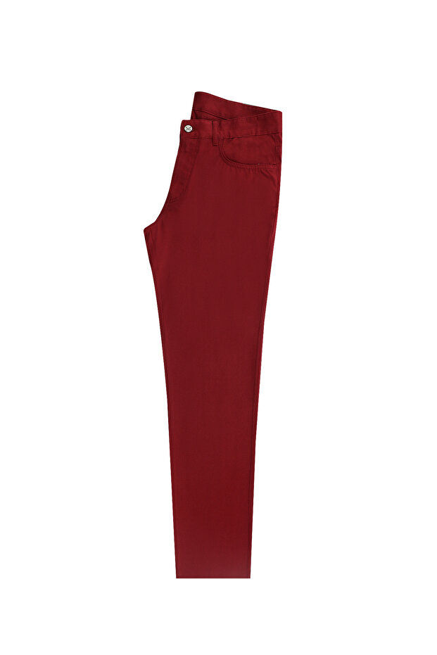 Slim Fit Slim Fit Lycra Canvas / Chino Trousers