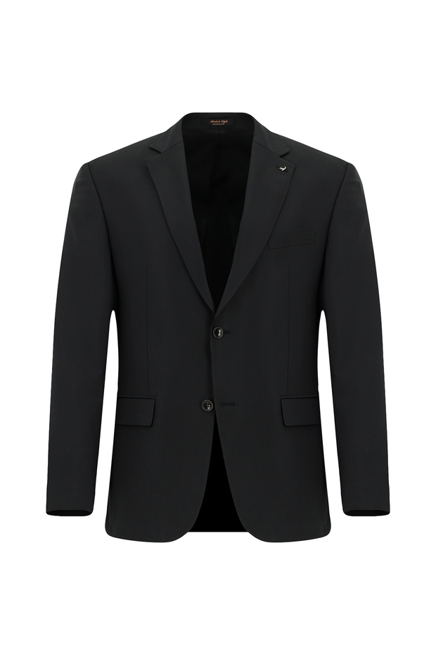 4 Drop Relaxed Fit Rahat Kesim Yünlü Blazer Ceket