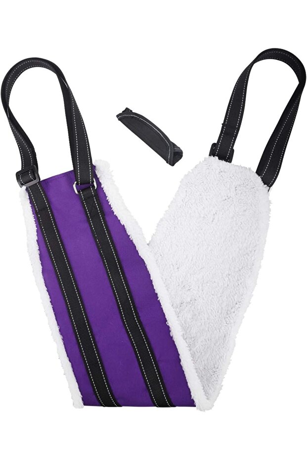 S purple Adjustable Dog Sling for Back Legs Support Rehab Harness for Weak Rear Legs Pet Aid Assist