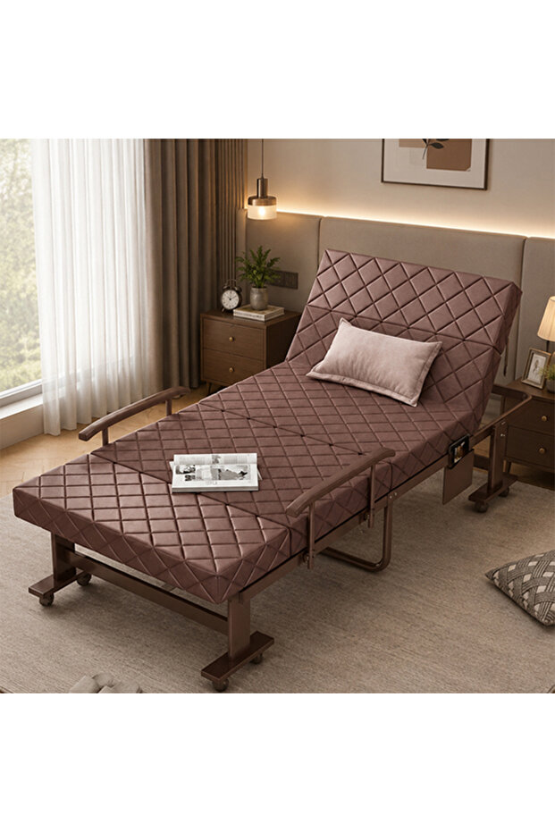 Portable Folding and Simple Recliner Bed for Office and Home