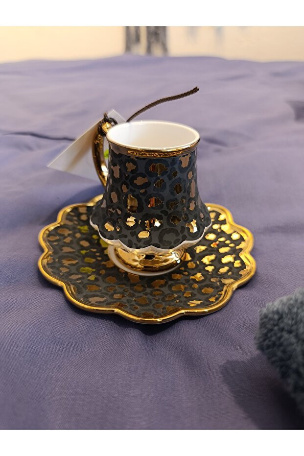 Acar Leopard Coffee Cup Set