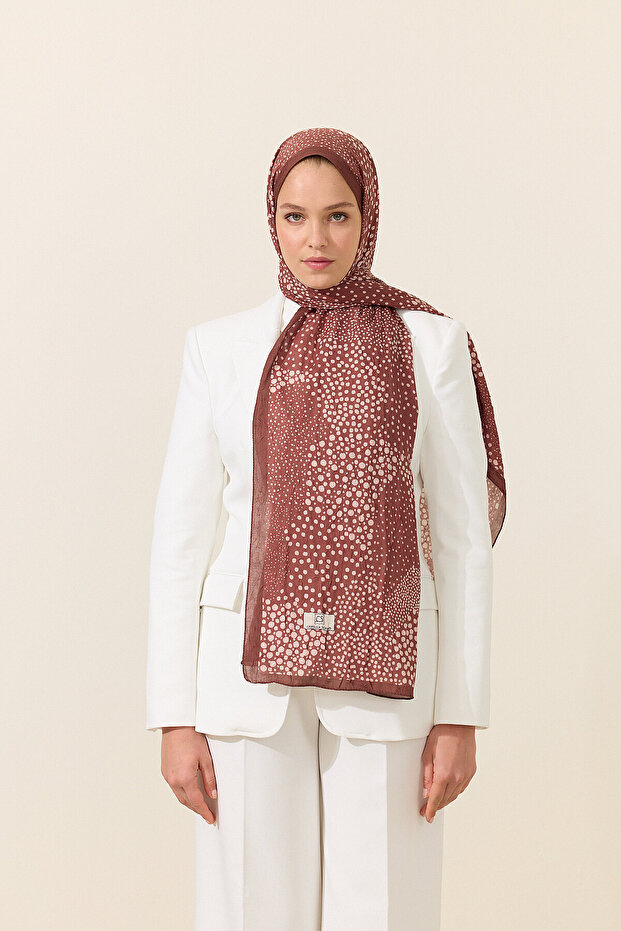 Elegance Kraş Shawl - Tile