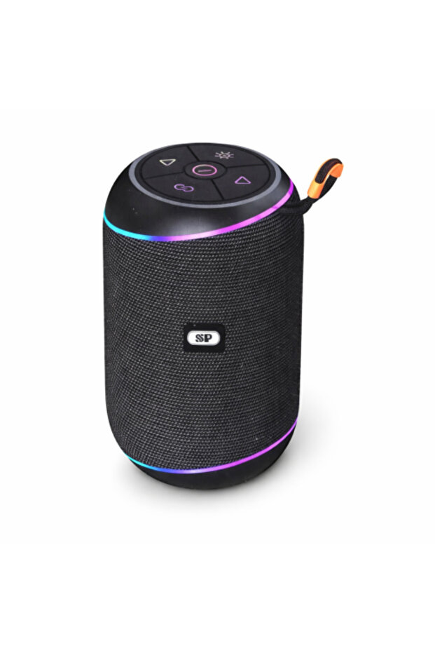 مكبر صوت بلوتوث محمول 10 واط - إضاءة RGB - بطارية مدمجة - USB / TF / AUX - موديل 4400109