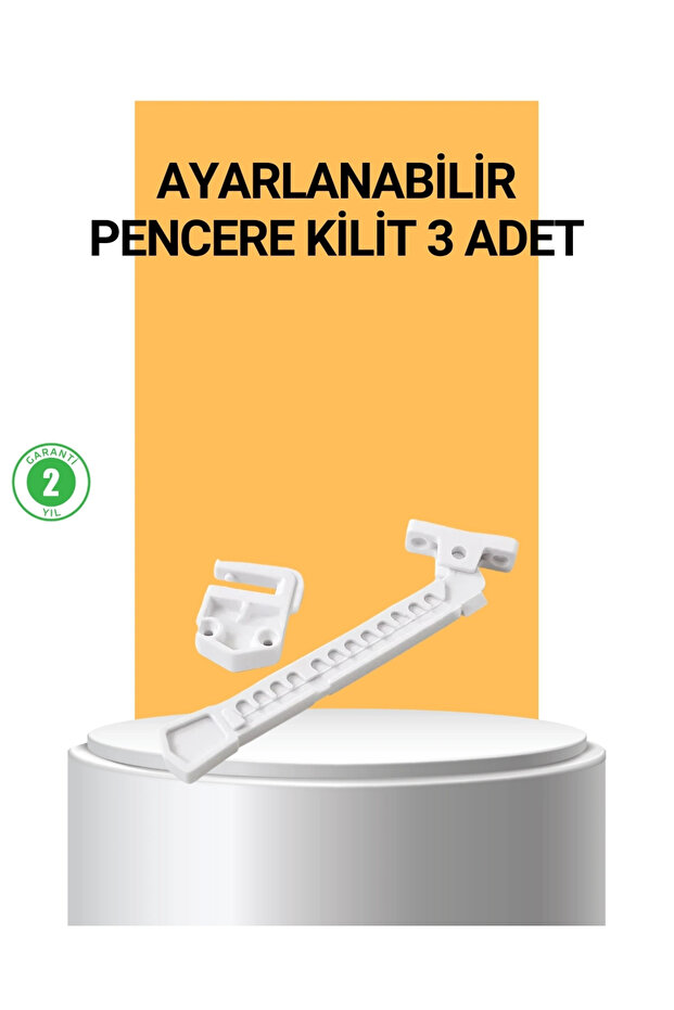 Window Glass Safety Lock Opening Limiter Set