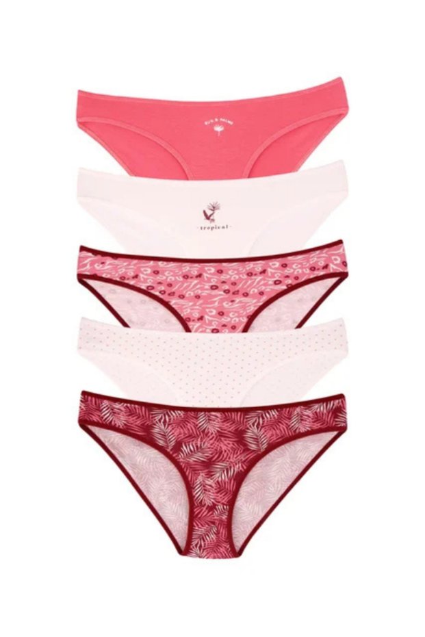 5-Pack of Colorful Cotton Panties