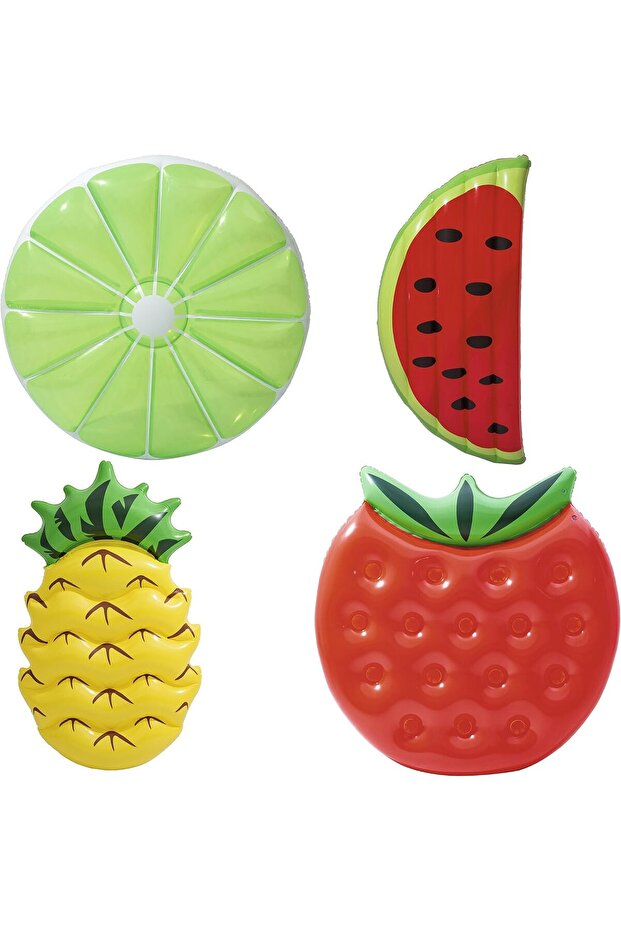 Printed Fruit Shape Pool Float Assorted - 1 Piece