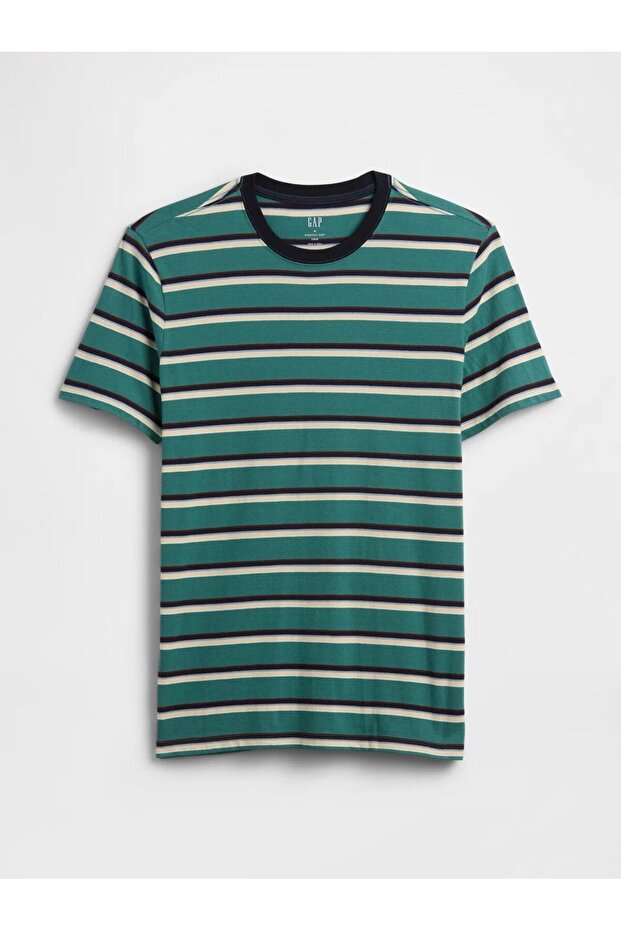 V-Everyday Soft Crew - Stripe - 3