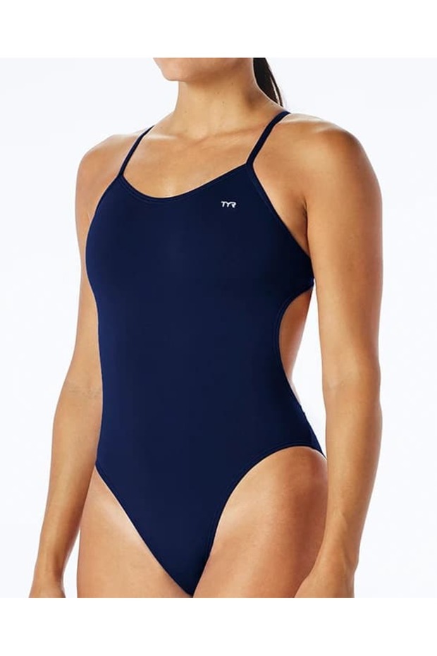Solid Cutoutfit-A Navy - 1