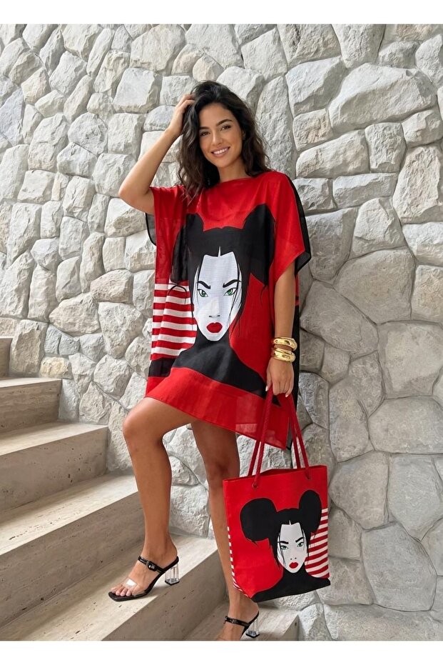 Exclusive Beachwear Bag and Pareo Set