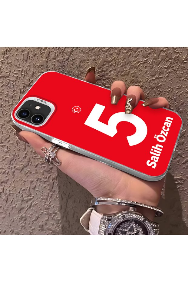 Silicone Edge Hard Back Phone Case Compatible with iPhone 11 Salih Özcan