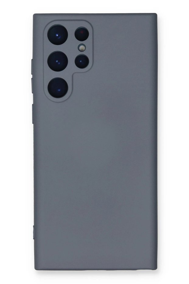Ilkeshop New Galaxy S23 Ultra Case Nano Inner Velvet Silicone (184205) - Gray