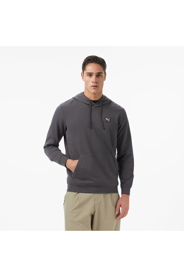 Ess Elevated Erkek Gri Sweatshirt
