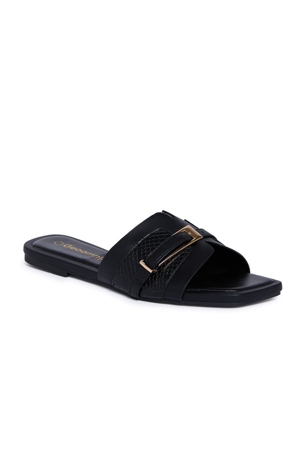 Flat Sandals for Women – Comfortable Slip-On Casual Summer Sandals for Daily Wear, Walking & Travel