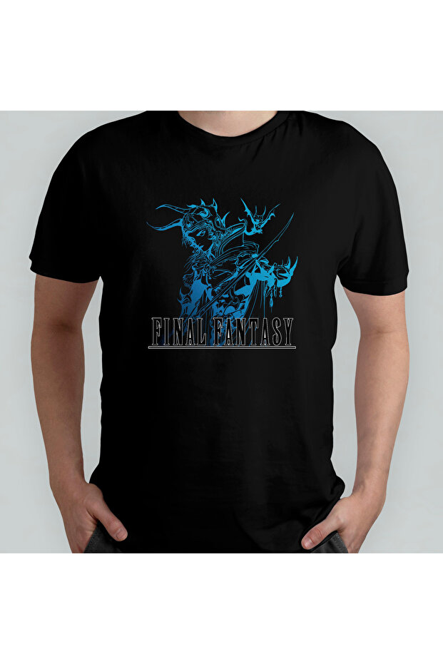 Final Fantasy Unisex 100% Cotton Crew Neck T-Shirt