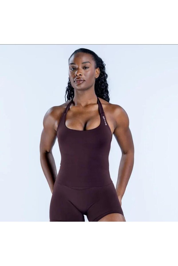 Professional Supportive Sports Tank Top – Built-In Bra and Shaping Training Ball