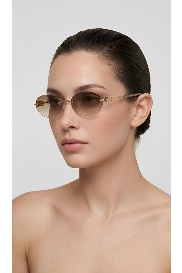 Cbp090 Tina Nude Brown New Unisex Sun Sun.