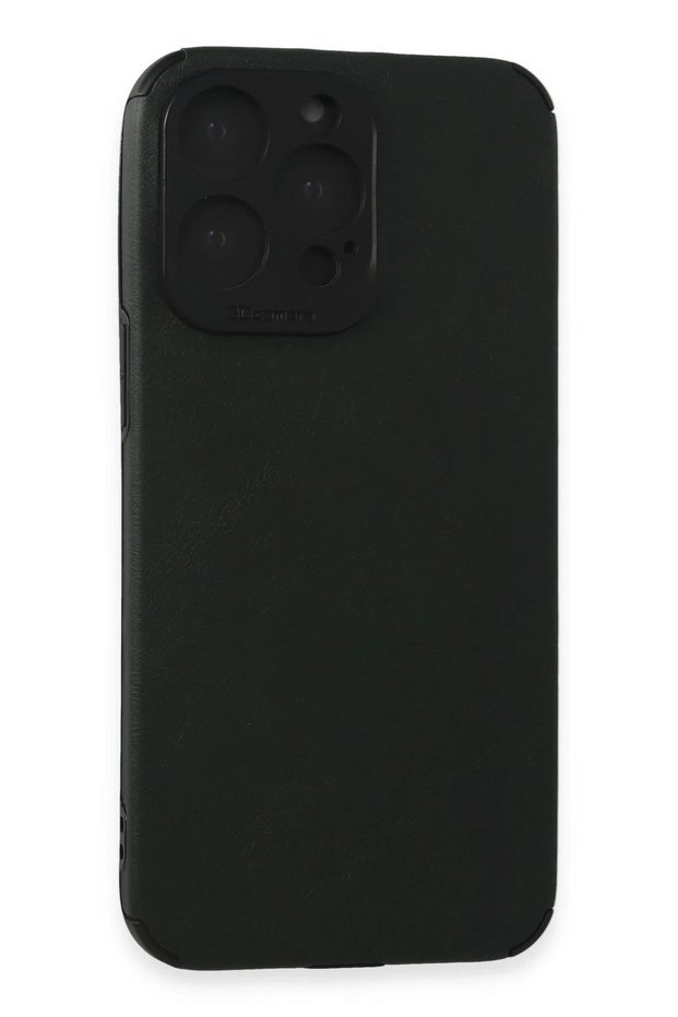 Zengemtx iPhone 15 Pro Max Case Loop Leather Silicone (134748) - Green