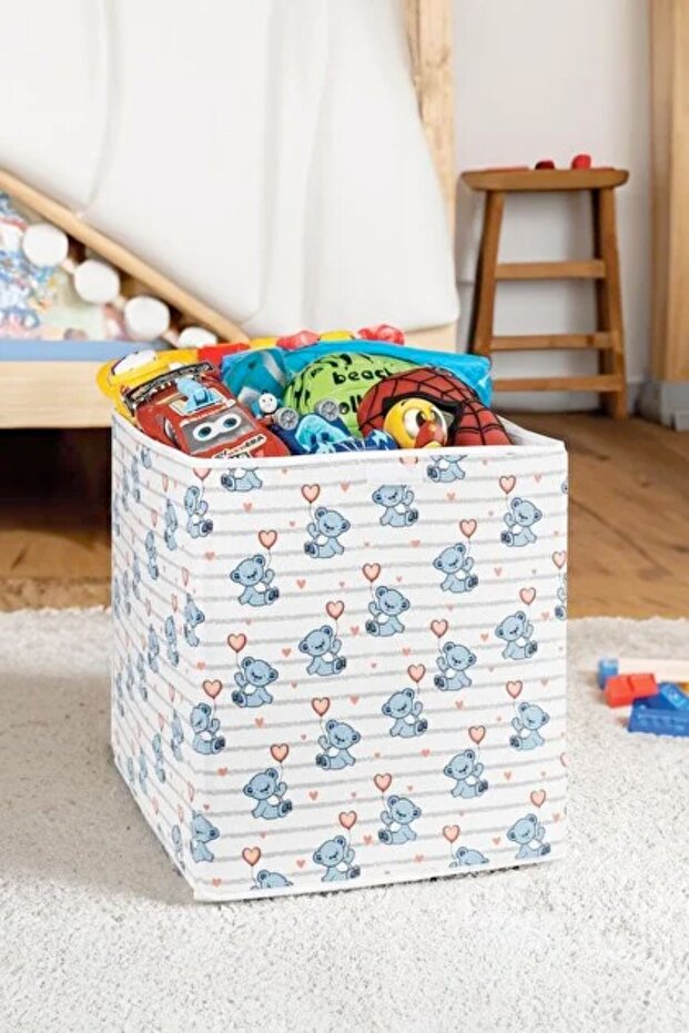 Large Size Toy Children's Room Box with Lid 40X40X45Cm