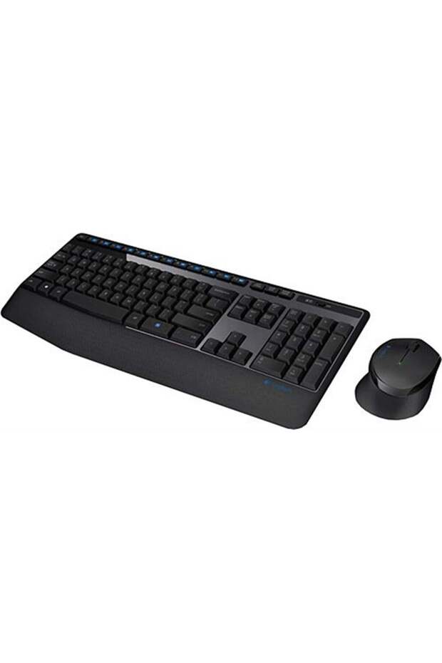 MK345 Q KABLOSUZ KLAVYE + MOUSE SİYAH - 1