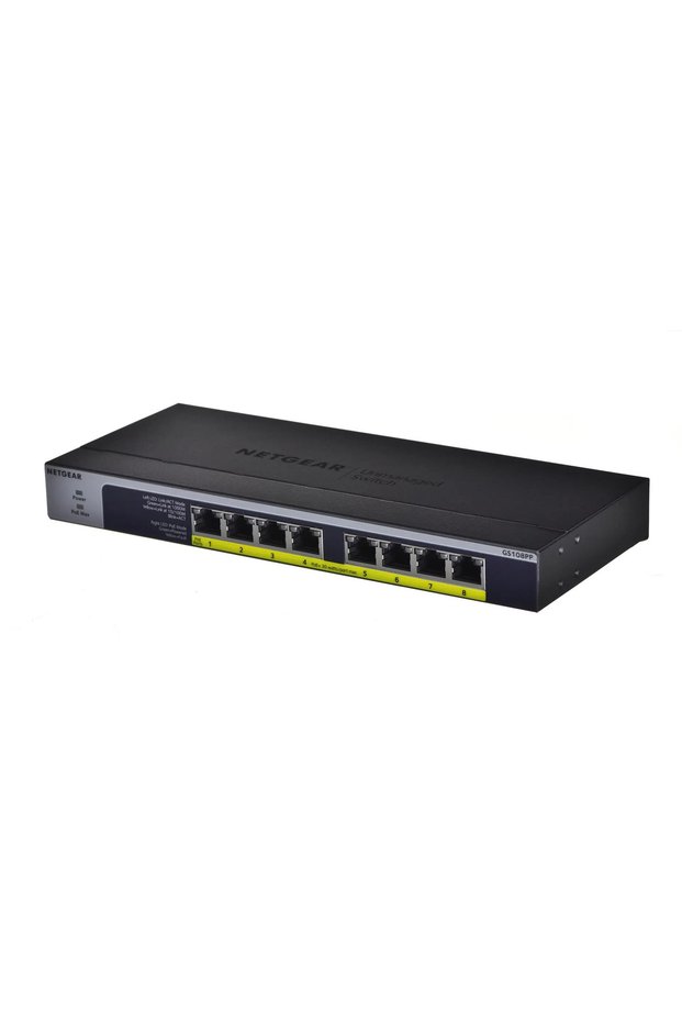 GS108PP - switch - 8 ports - rack-mountable
