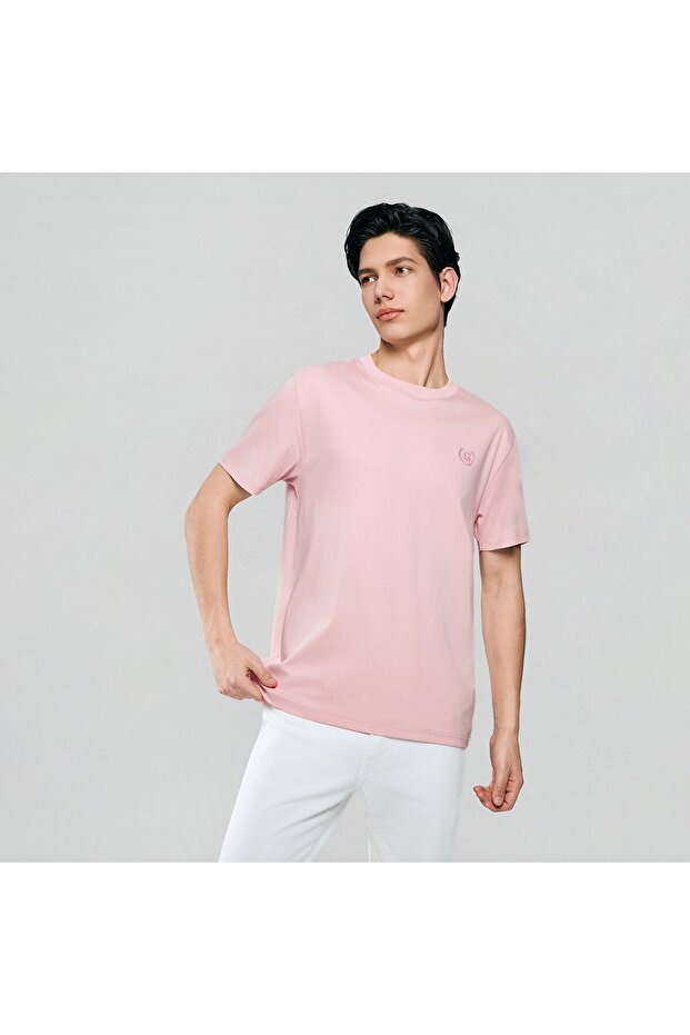 Men's Slim Fit Liquid Touch Cotton Crew Neck Tee