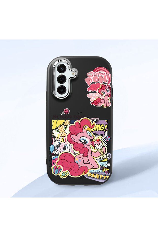 Black Silicone Case with Shock-Absorbing Camera Protections Compatible with Samsung Galaxy A17 4G/5G