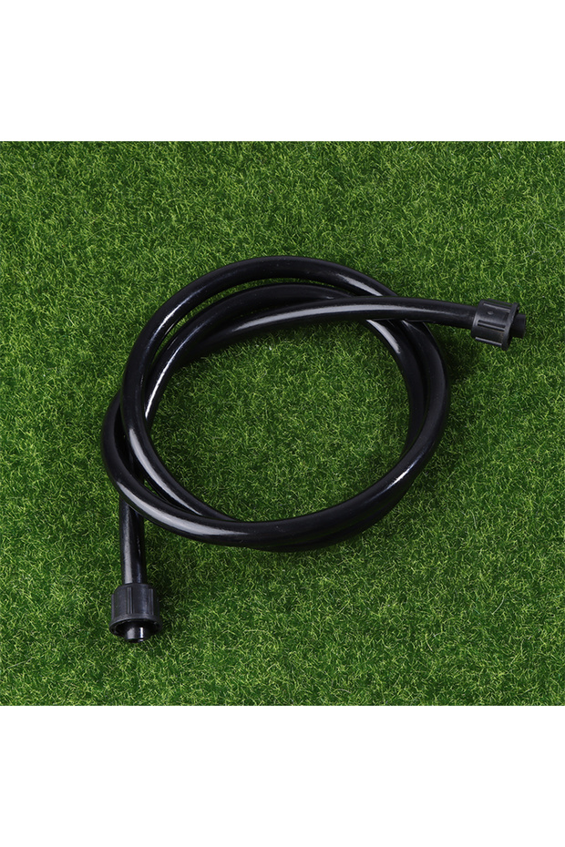 1.2M High-Pressure Spray Hose - Heavy-Duty Black Replacement for Garden Sprayers, 1/4 inch Univer...