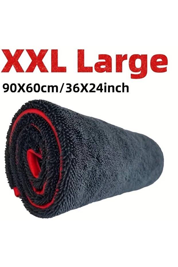 60X90CM Ultra Absorbent Car Towel XXL Extra Large Microfiber Drying Towel - Ultra Absorbent Thickene