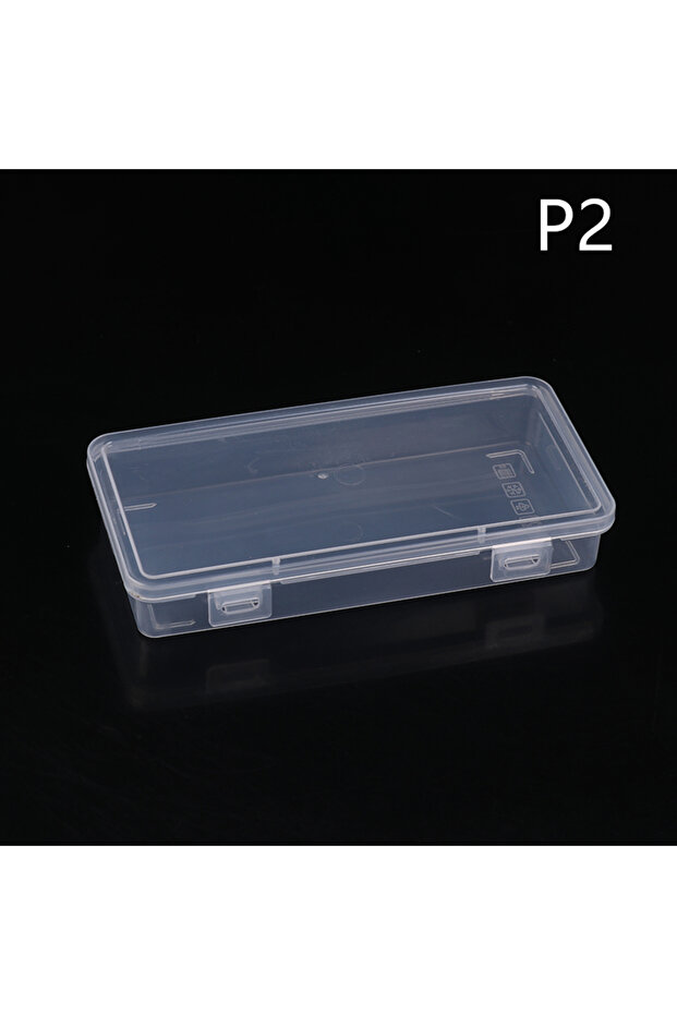 KOQZM M 1PC New Pencil Case Box PP Material Transparent Pencil Box Pouch Stationery School Pencil Ca