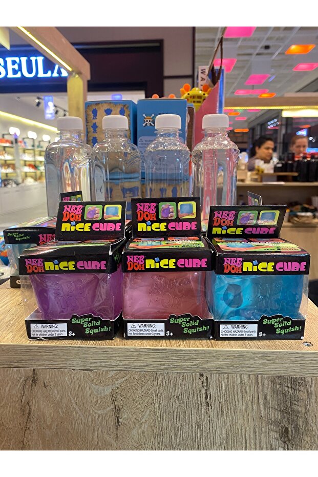 Needoh Nice Cube Skuşi Squishy 1 Piece Ice Cube Sukuşi
