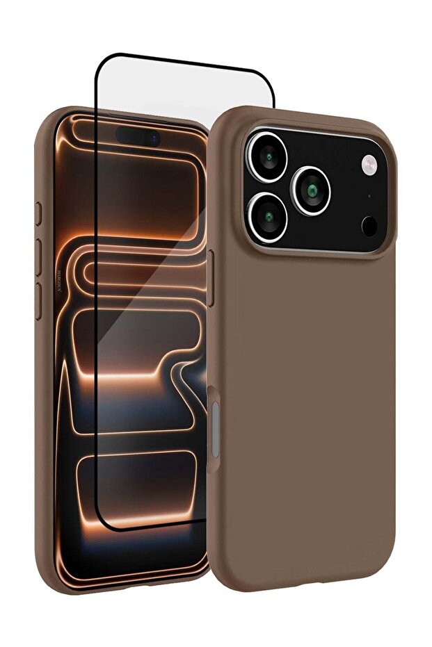 2 Packs Silicone Protective Phone Case for iPhone 17 Pro Max - Soft Anti-Scratch Microfiber Lining