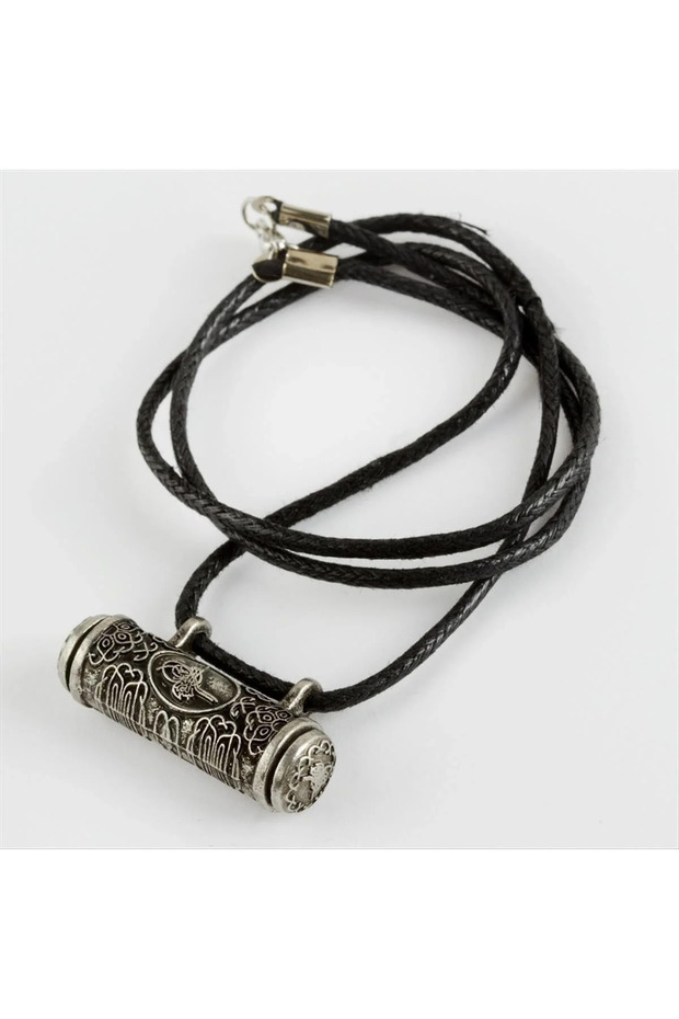 قلادة على شكل آية مع حلية ELK-BJTIEG