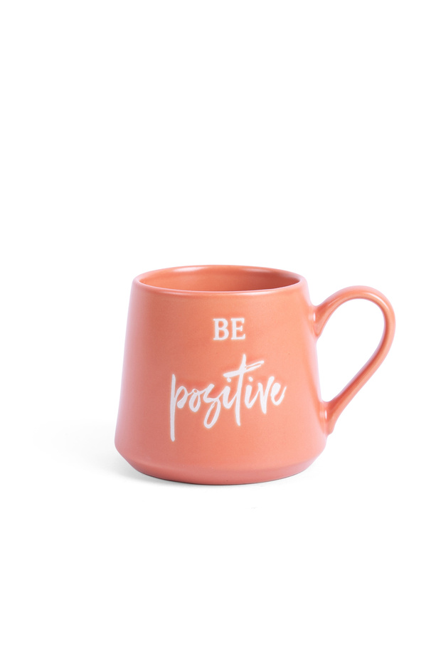 Be Positive Coffee Mug from Silora