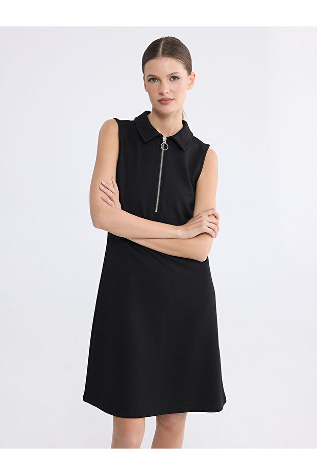 Original Polo Yaka Pike Mini Dress
