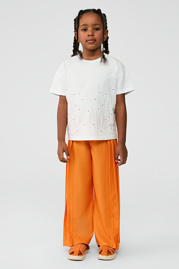 Girl White Tshirt