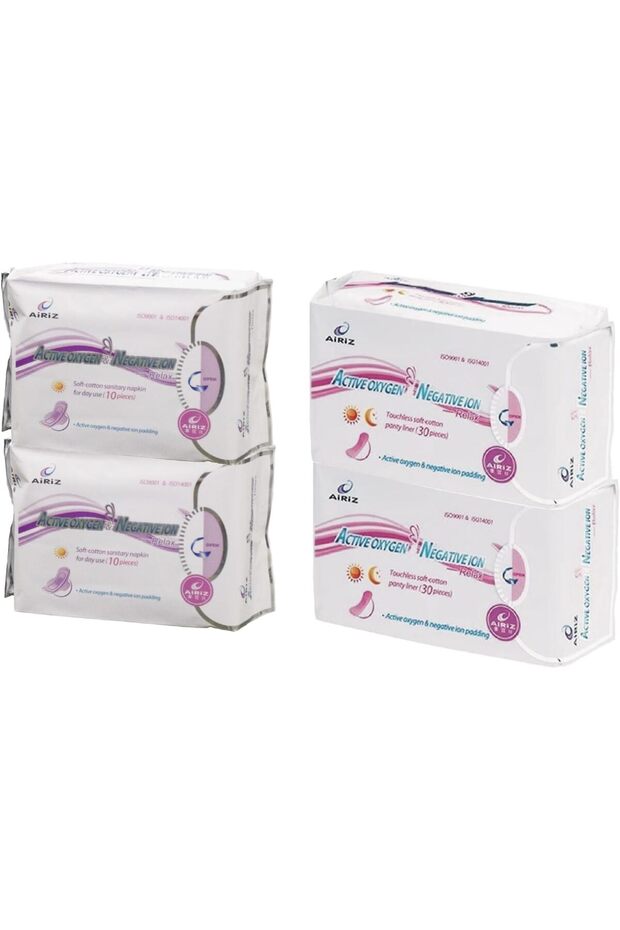 Zkra Shop Tiens Airiz Daily 30-Pack 2 Packs, Daytime 10-Pack 2 Packs (4 Packs, 80 Pieces) 1053162