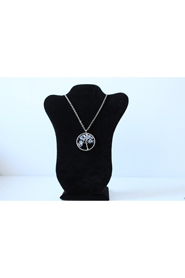 Quartz Tree of Life Necklace