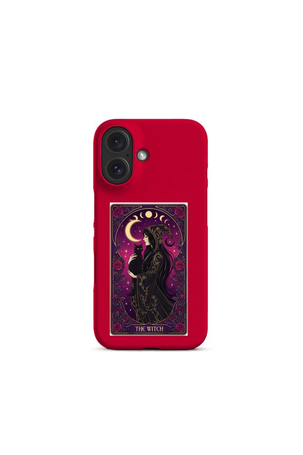 iPhone 16 Compatible the Witch Tarot Design Phone Case