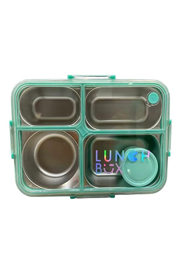 Stainless Steel Lunch Box – 4 Compartments