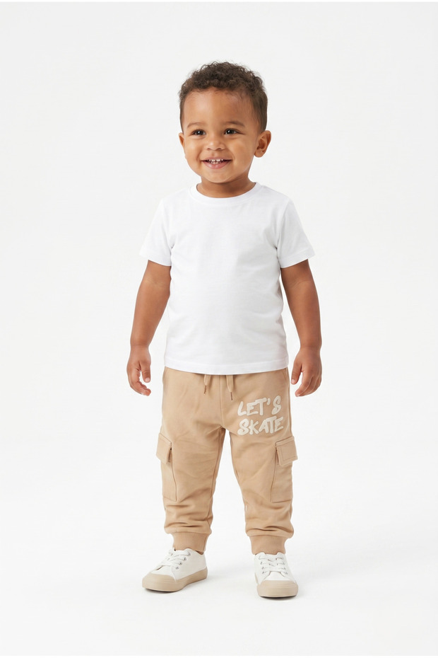 Boys Knit Cargo Jogger, 36M