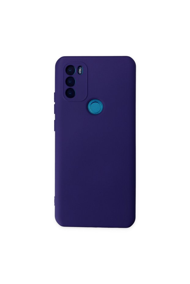 General Mobile Gm 21 Plus Case Nano Inside Velvet Silicone - Purple
